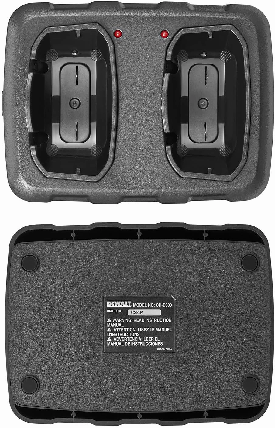 DEWALT DXFRS800 2 Watt Heavy Duty Walkie Talkies with Headsets - Waterproof, Shock Resistant, Long Range & Rechargeable Two-Way Radio with VOX (6 Pack)