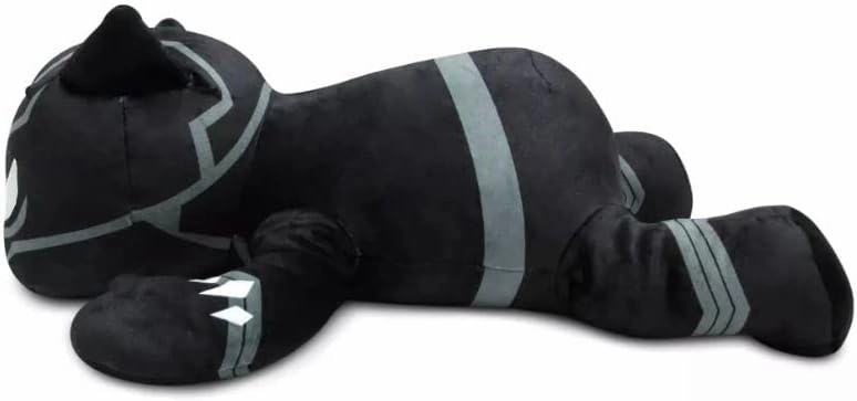 Disney 23" Cuddleez Mickey Minnie Mouse Plush - Cuddle Must Have Fans - Plush Perfect for Traveling, Car Rides, Nap Time & Play! (Black Panther)