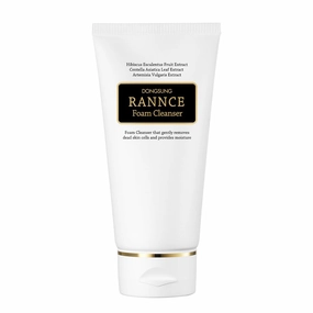 DONGSUNG Foam Cleanser, 100ml, Vegan Deep Cleansing and Hydrating Face Wash, Gentle and Hypoallergenic, with Okra Extract for All Skin Types, Including Sensitive Skin