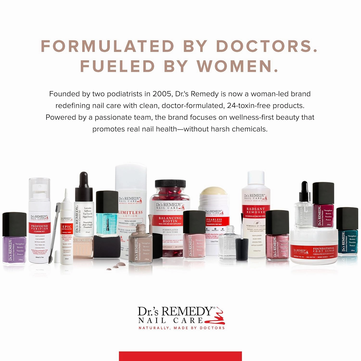 Dr’s Remedy Enriched Nail Polish: Non Toxic, All Natural, and Organic - Doctor Formulated: Strengthens, Restores, Heals, and Protects '24-Free' - LYRICAL Lilac