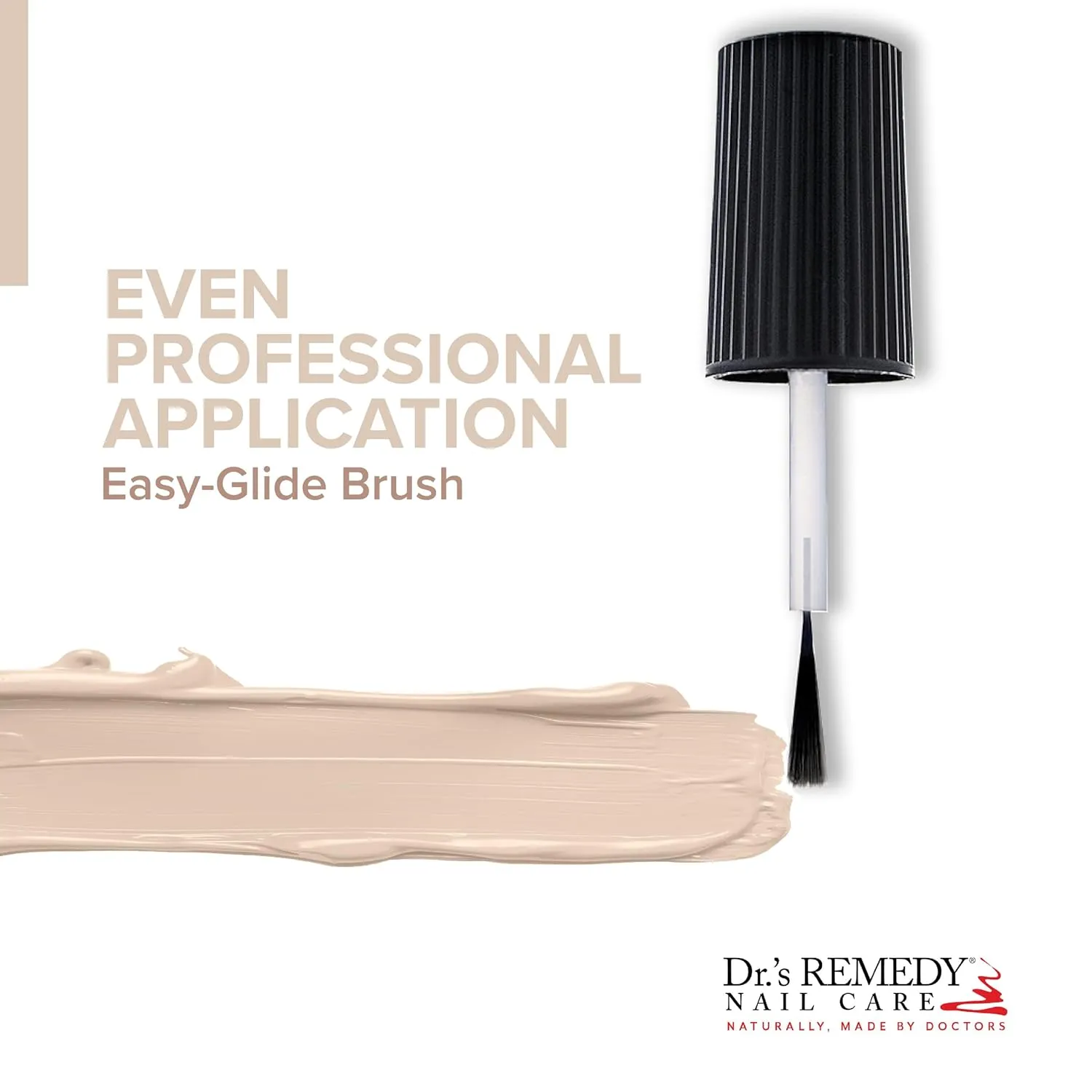 Dr’s Remedy Enriched Nail Polish: Non Toxic, All Natural, and Organic - Doctor Formulated: Strengthens, Restores, Heals, and Protects '24-Free' - LOYAL Linen