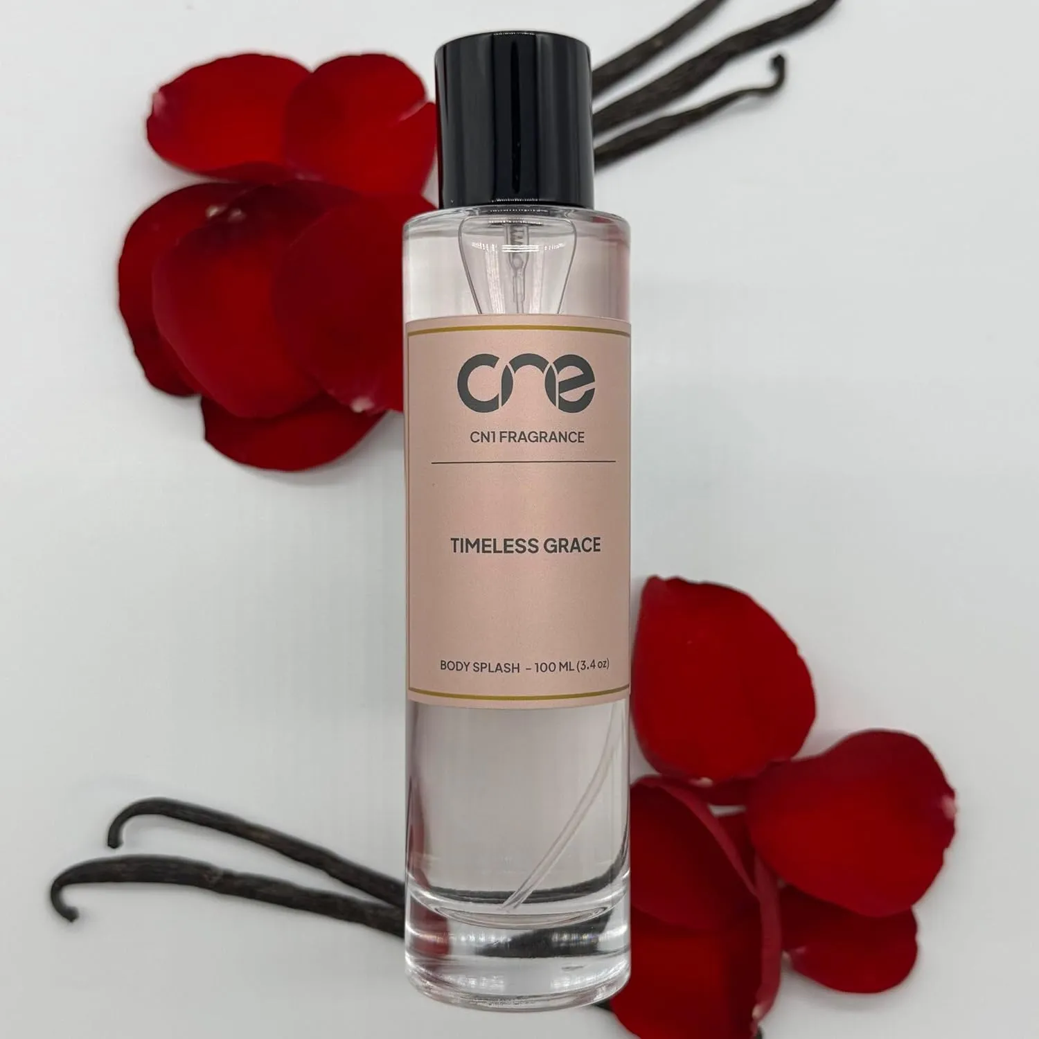 Eau de Parfum - Timeless Grace Body Splash - Compatible with G.iorgio Armani's Si Scent - Vanilla & Rose Scent - Women's Perfume 100ml - Long Lasting - Luxury Fragrance