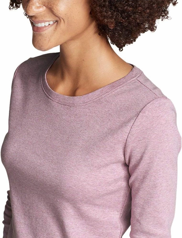 Eddie Bauer Women's Favorite Long-Sleeve Crewneck T-Shirt