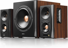 Edifier S360DB Bluetooth Bookshelf Speaker with Subwoofer, Wireless Speakers with 155W RMS Output, Premium 2.1 Audio System for Gaming Rooms, Living Room, and Dens