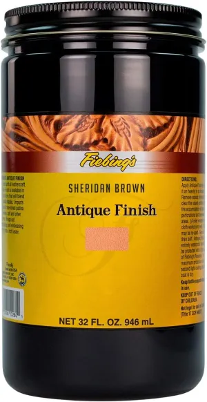 Fiebing's Antique Finish - 32oz Sheridan Brown