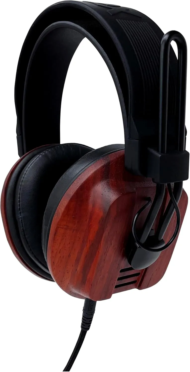 Fostex T60RP Premium African Padauk Semi-Open RP Headphones, Limited 50th Anniversary Edition