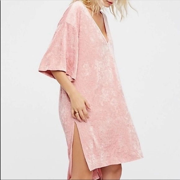 Free People Velvety Minidress/Tunic NWT