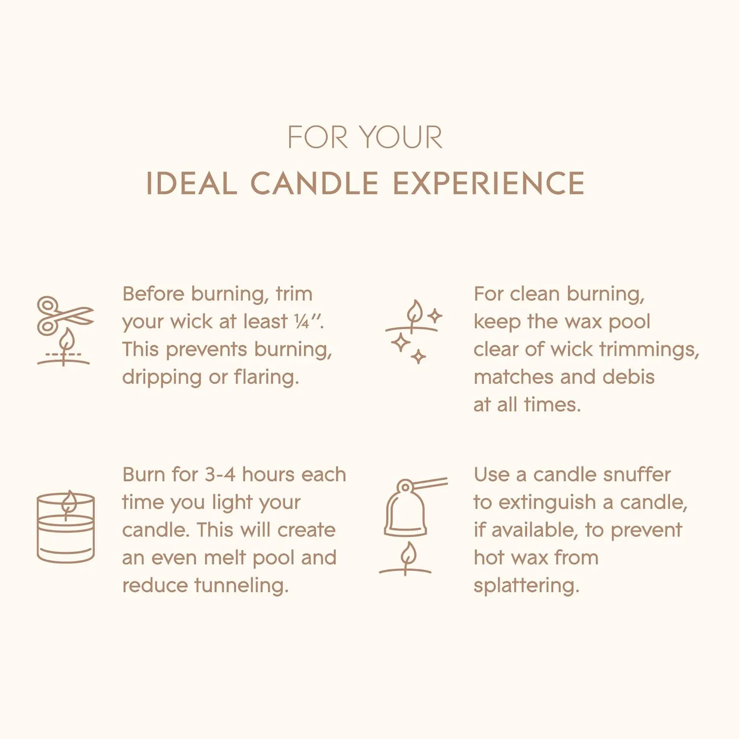 Glade Candle Jar, Large Candle Infused with Essential Oils, Air Freshener for Home Decor, Toasted Vanilla Cream, 16oz