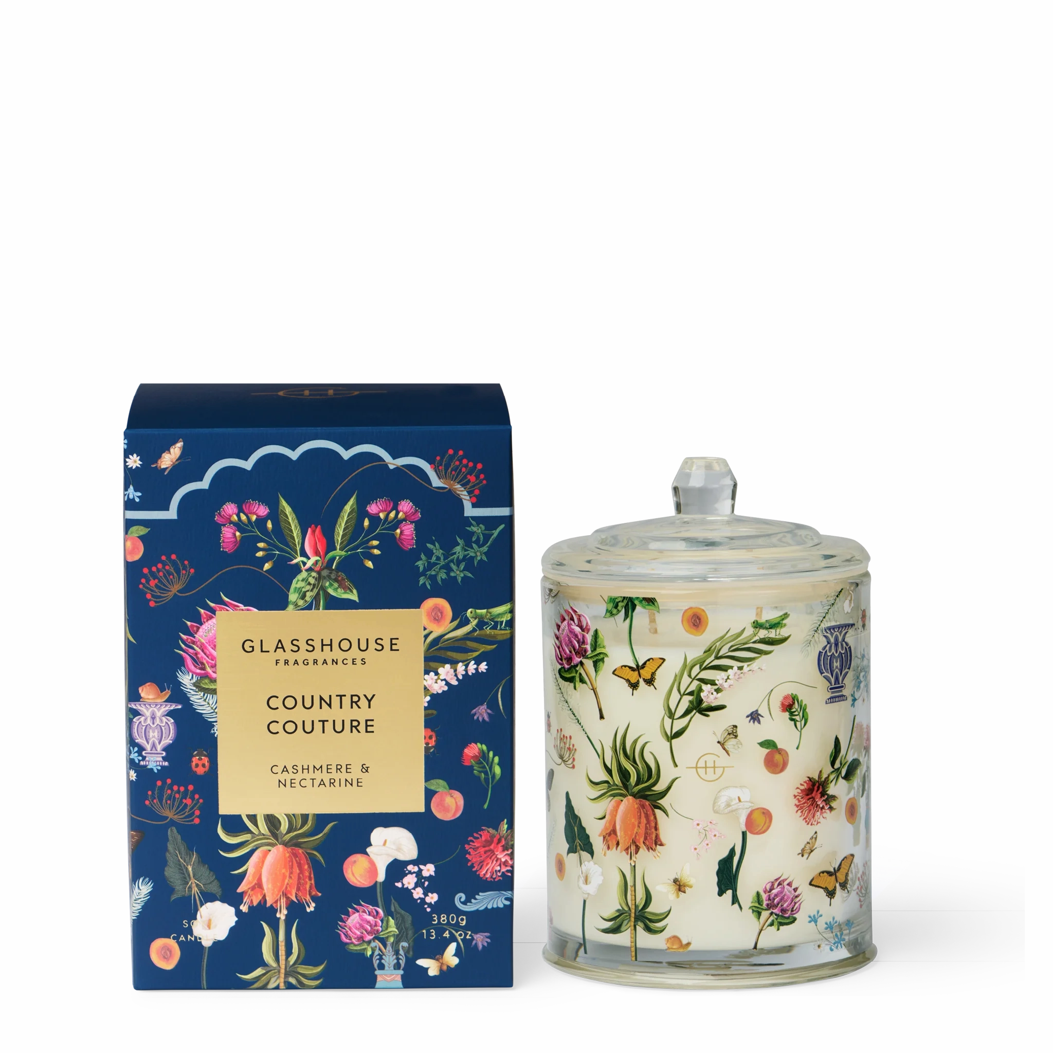 Glasshouse Country Couture Candle Boxed 13.4 oz