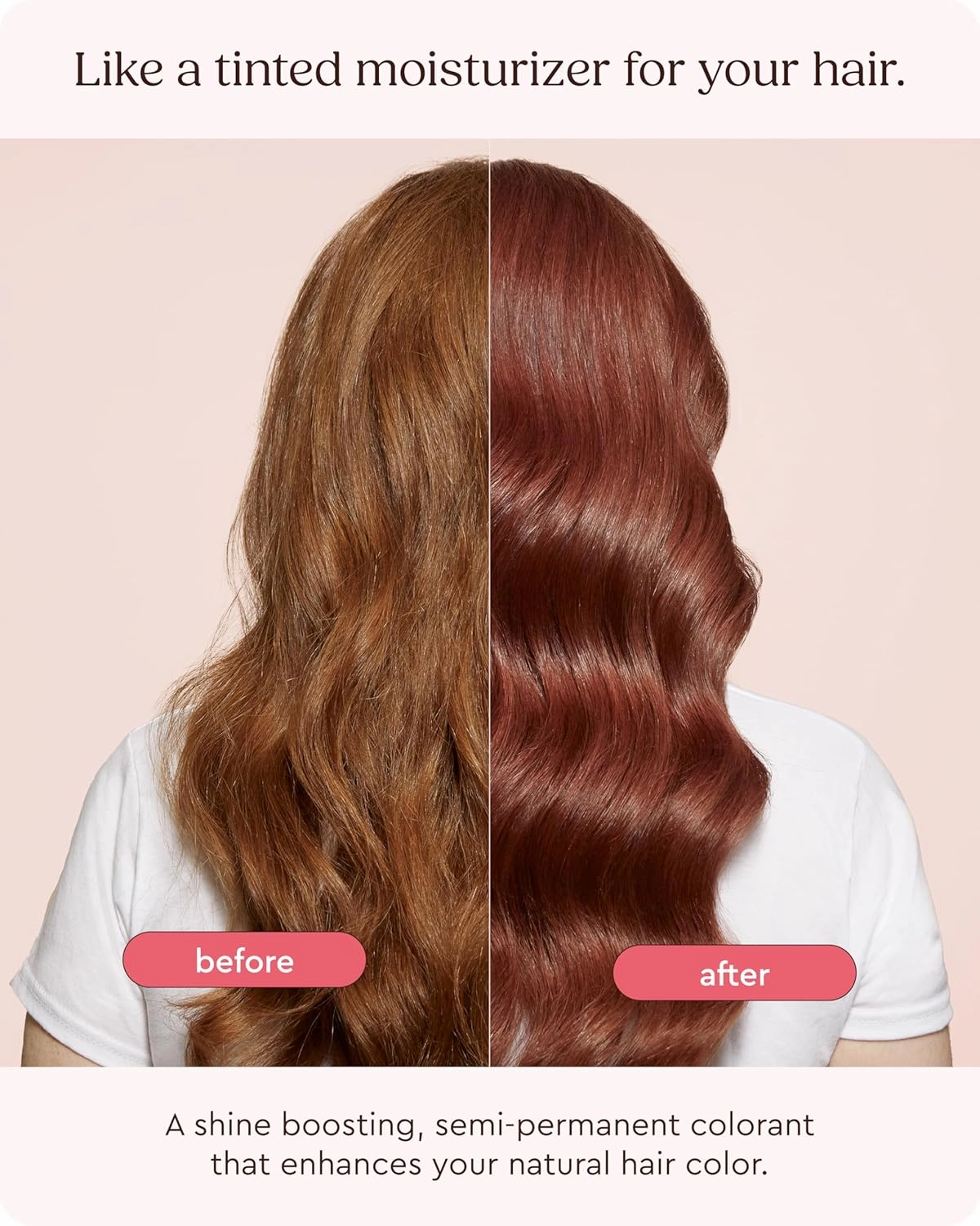 Glaze Conditioning Gloss - Tinted Moisturizer for Vibrant Red/Auburn Hair - Boosts Color, Repairs Damage & Adds Mirror Shine - Glace Cherry, 6.4 oz