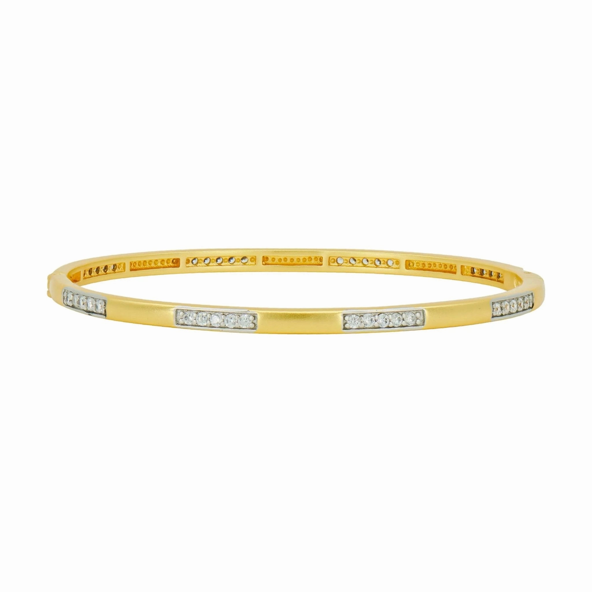 Glistening Hinge Bangle