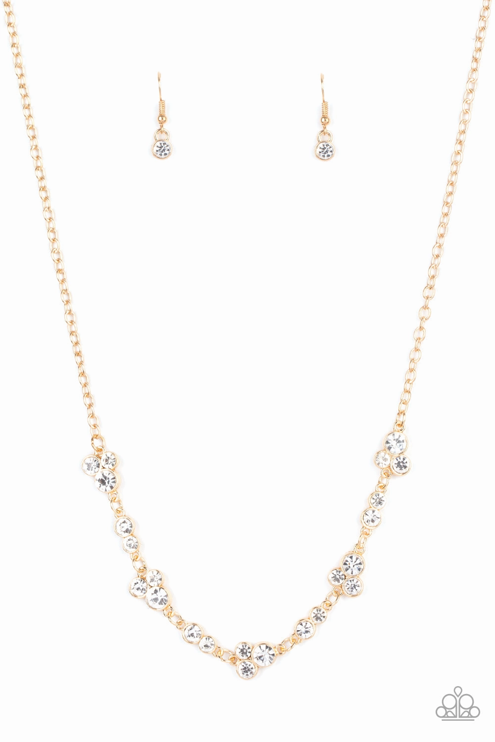 Gorgeously Glistening - Gold Paparazzi Accessories