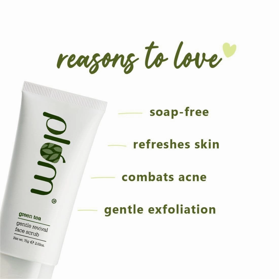 Green Tea Gentle Revival Face Scrub