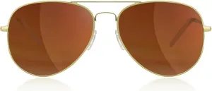 grinderPUNCH Unisex Aviator Sunglasses | Fashionable & Lightweight Frame Suits All Face Shapes | 100% UV Protection