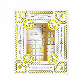 Hand Cream & Lip Set (Almond Honey Cookie)