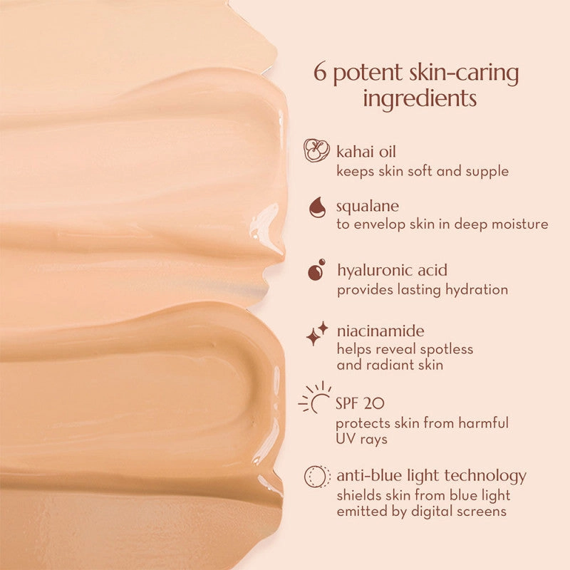 Happy Skin Second Skin Tinted Moisturizer In Nude Beige