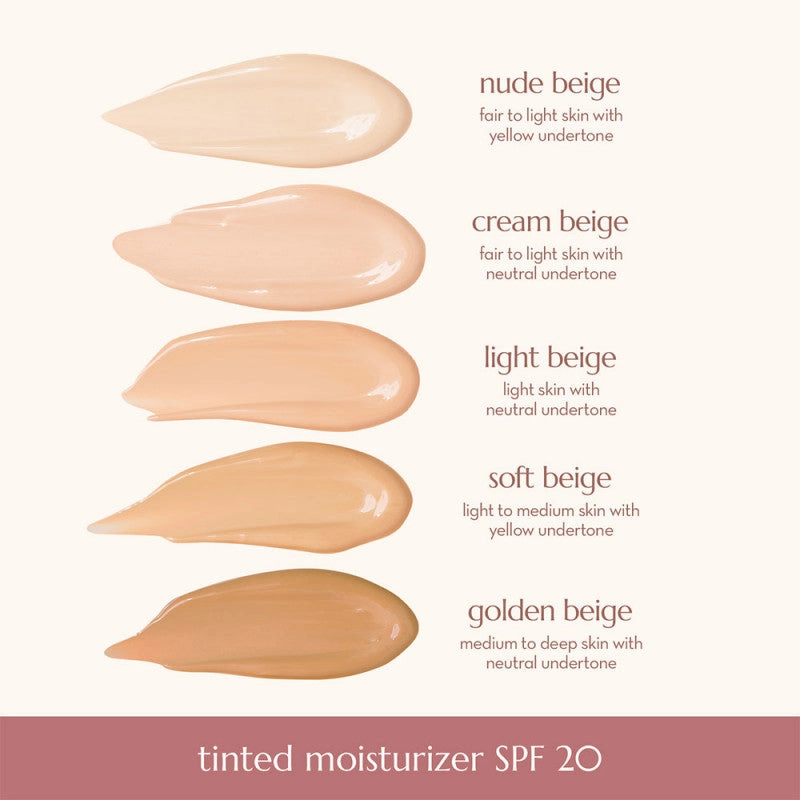 Happy Skin Second Skin Tinted Moisturizer In Nude Beige
