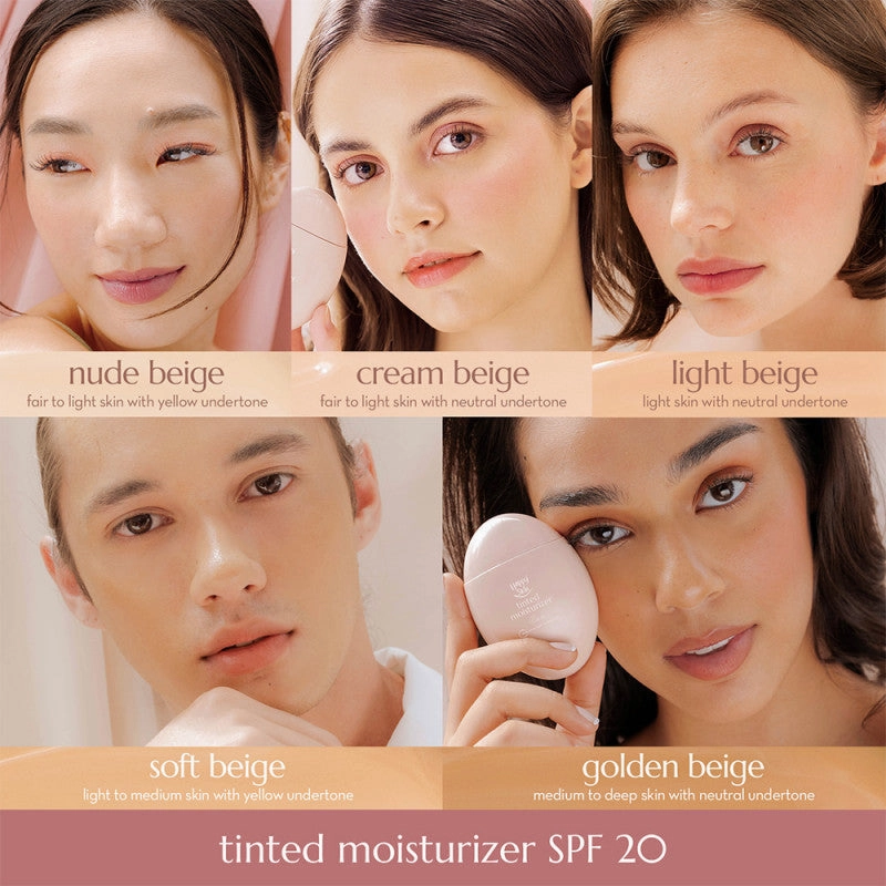 Happy Skin Second Skin Tinted Moisturizer In Nude Beige