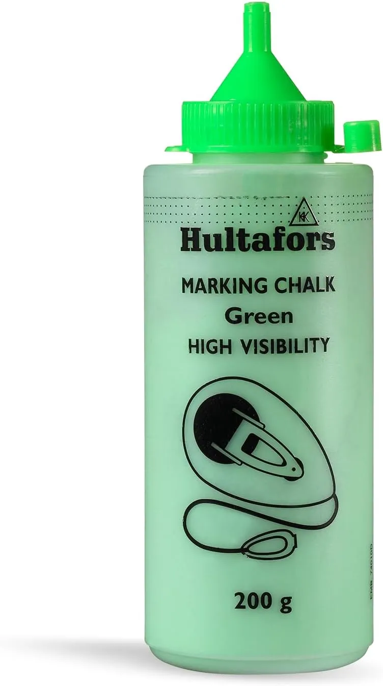 Hultafors 652733 "H. V Green 200" Chalkline Chalk - Green