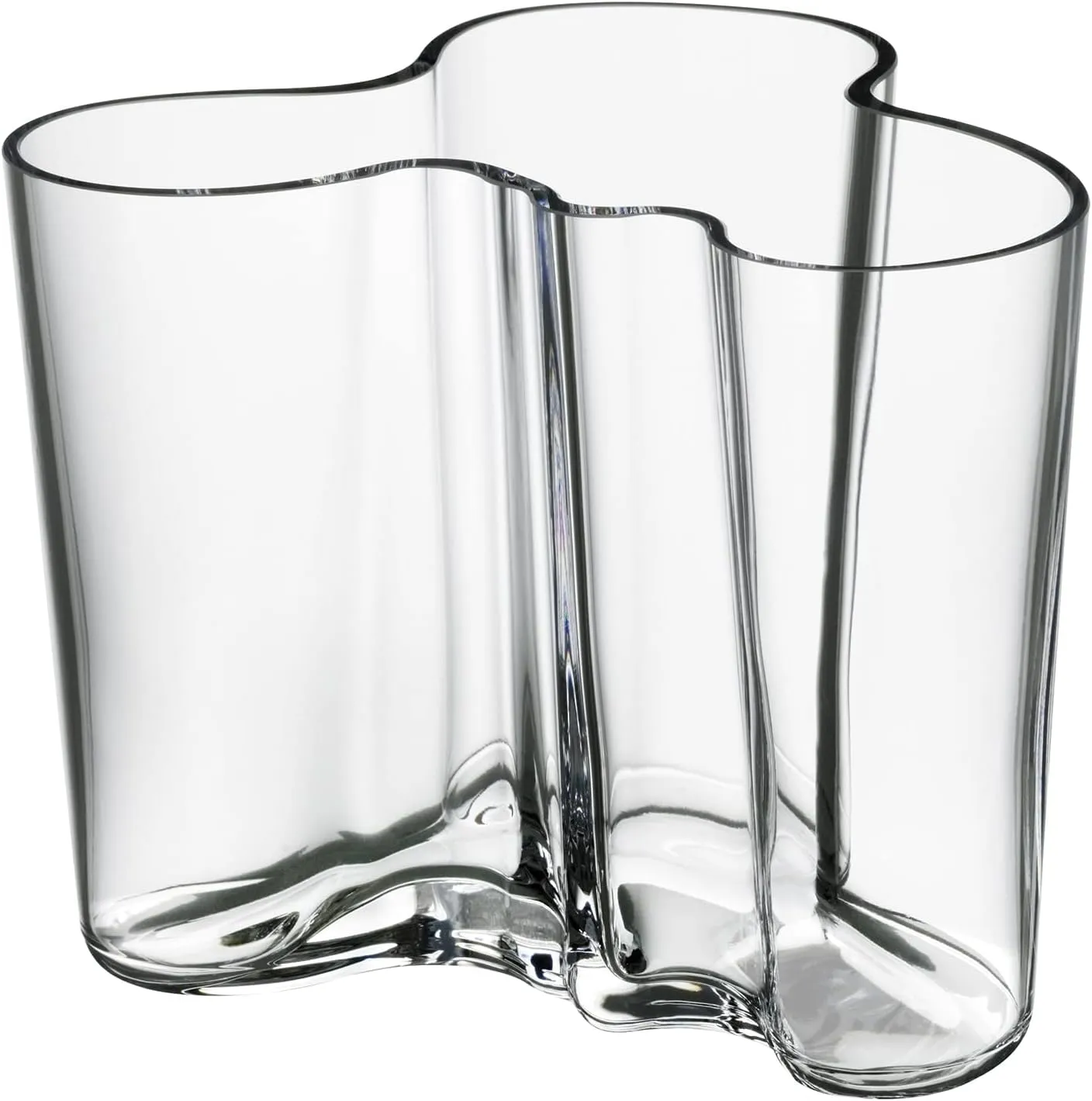 Iittala Alvar Aalto 120mm Clear Vase