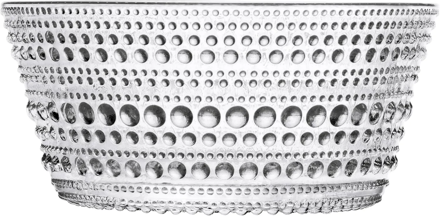 Iittala Kastehelmi Bowl, Clear