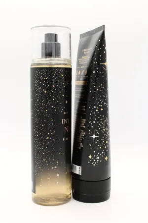 Into the Night, Bath and Body, Fine Fragrance Mist and Body Cream Set