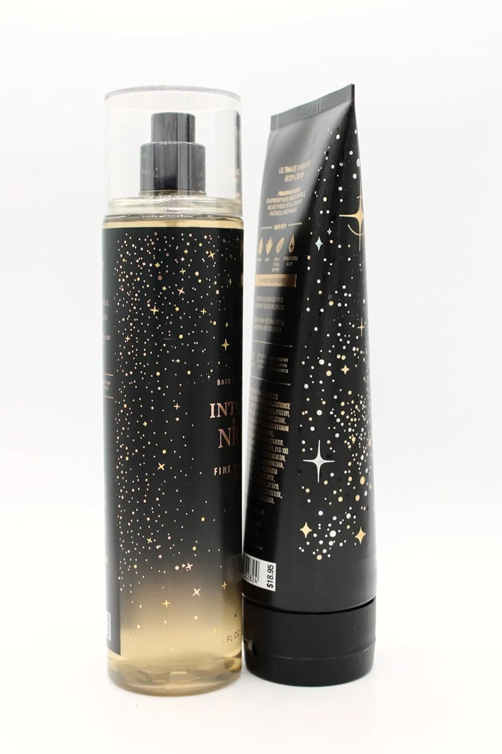 Into the Night, Bath and Body, Fine Fragrance Mist and Body Cream Set