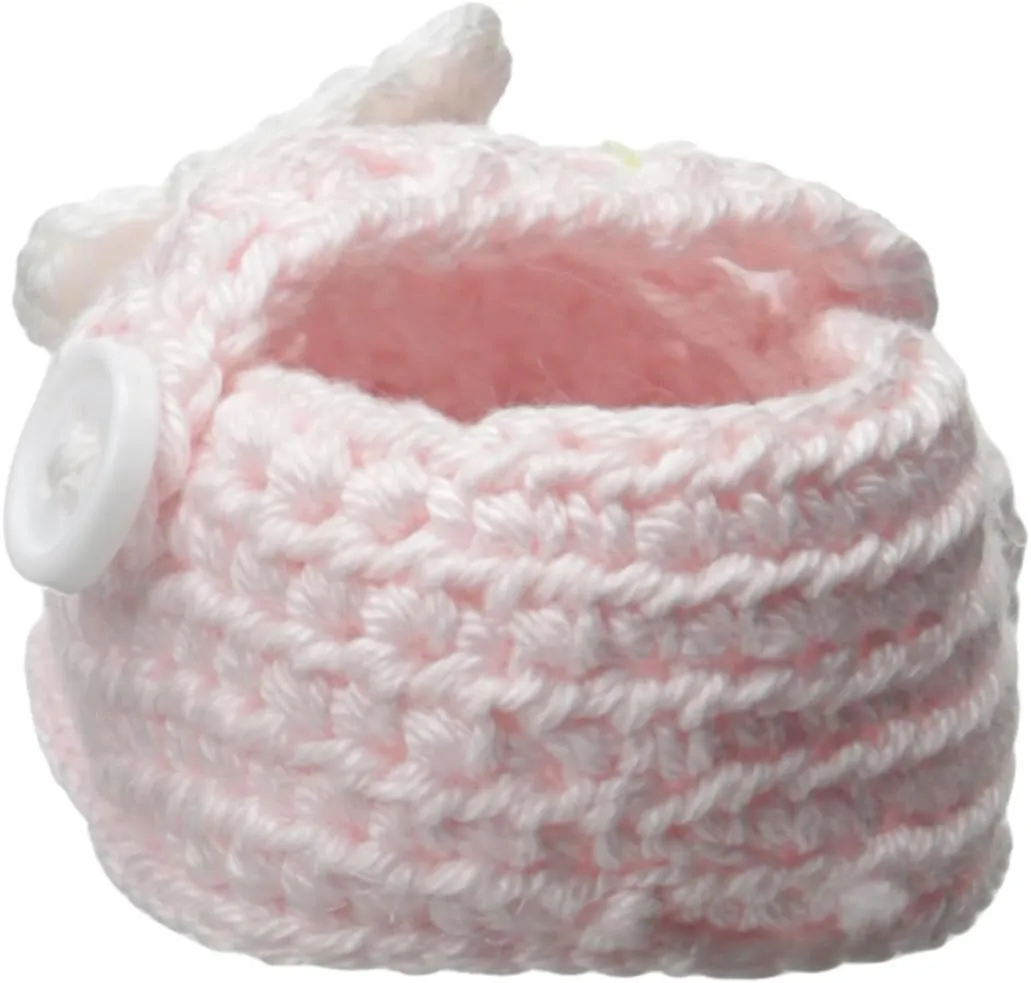 Jefferies Socks Baby-Girls Newborn Delicate Flower Crochet Bootie