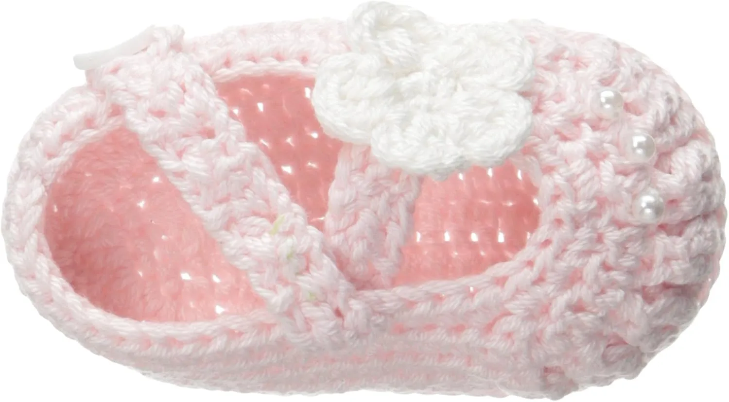 Jefferies Socks Baby-Girls Newborn Delicate Flower Crochet Bootie