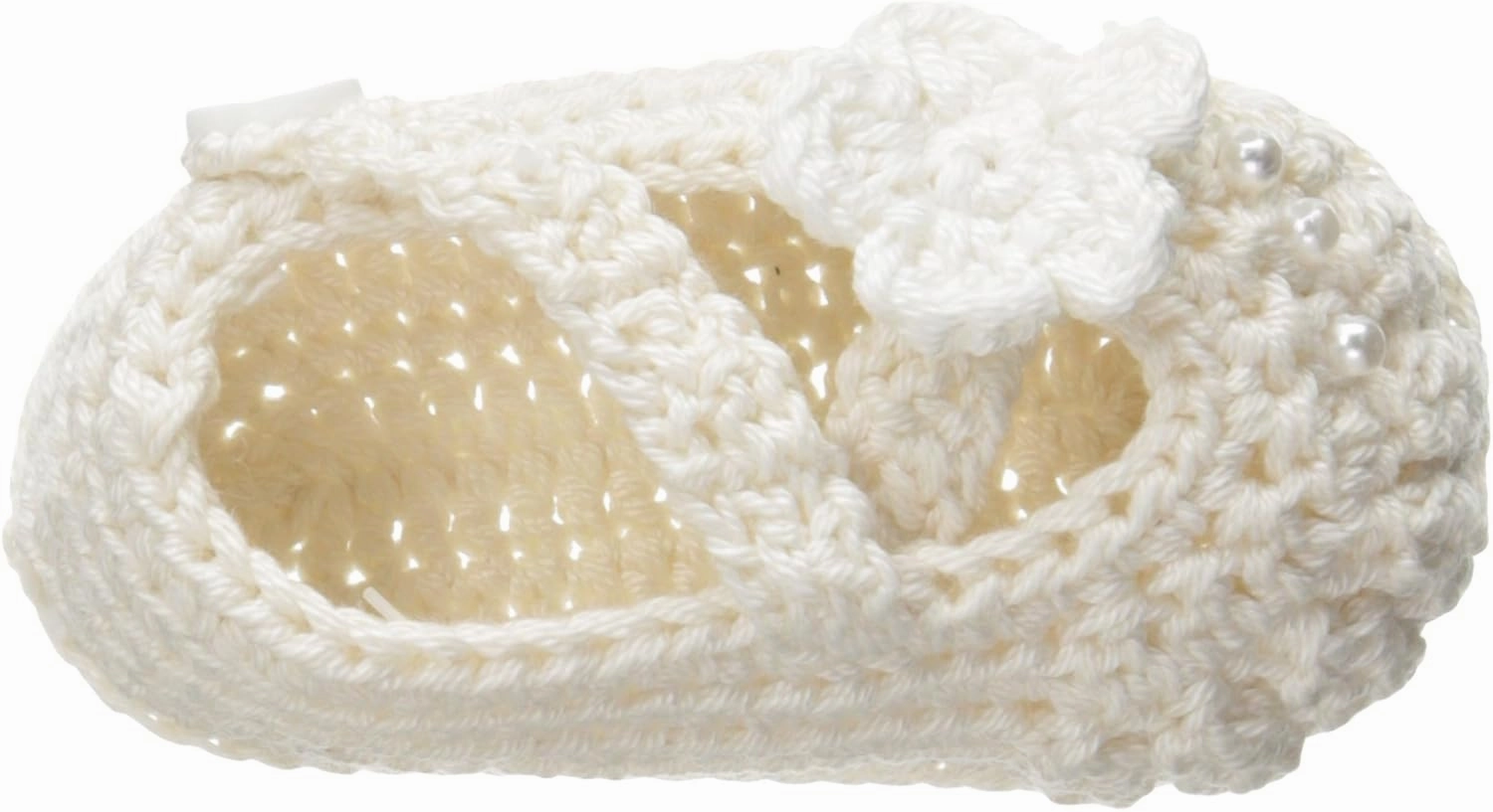Jefferies Socks Baby-Girls Newborn Delicate Flower Crochet Bootie