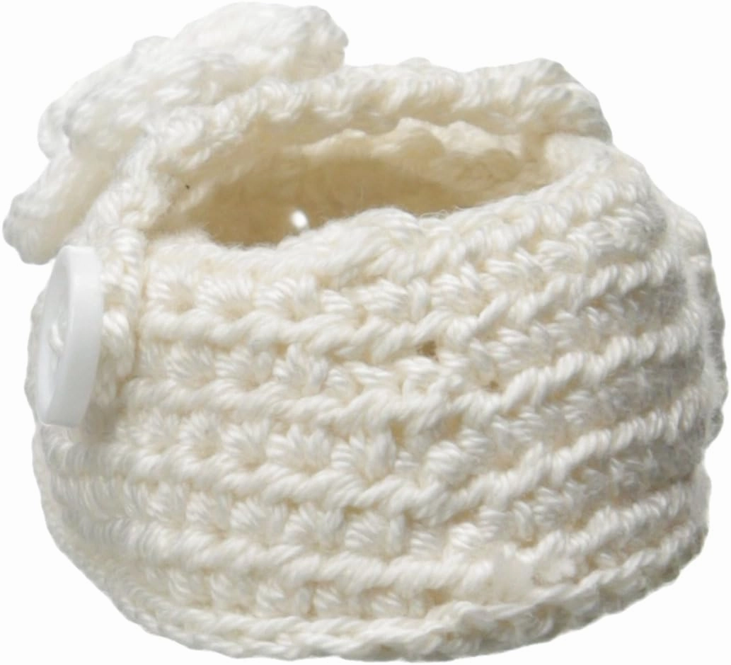 Jefferies Socks Baby-Girls Newborn Delicate Flower Crochet Bootie