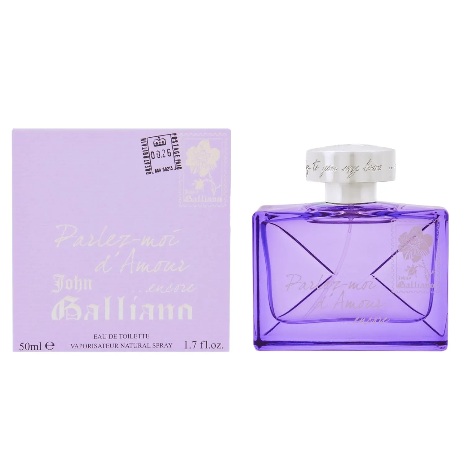 John Galliano Parlez-Moi D' Amour Encore Eau de Toilette Spray, 1.7 Ounce