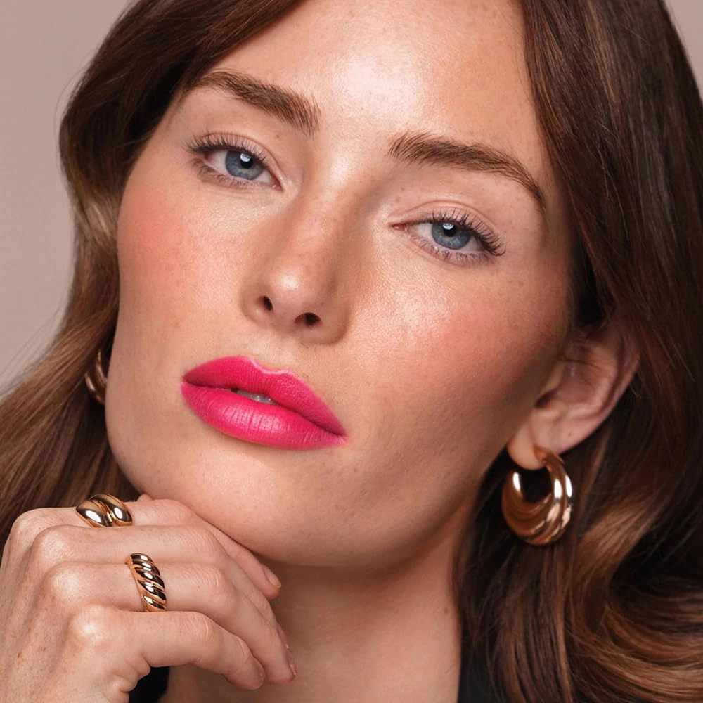 Jouer Balm Bouche Demi-Matte Lip-Liberté​ - Tinted Lip Balm - Hydrating Lip Tint Long Lasting - Matte Lip Color - Jojoba Seed Oil and Shea Butter Formula