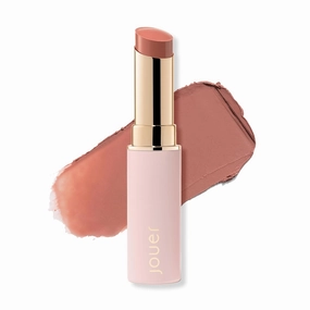 Jouer Balm Bouche Demi-Matte Lip-Sororité​ - Tinted Lip Balm - Hydrating Lip Tint Long Lasting - Matte Lip Color - Jojoba Seed Oil and Shea Butter Formula