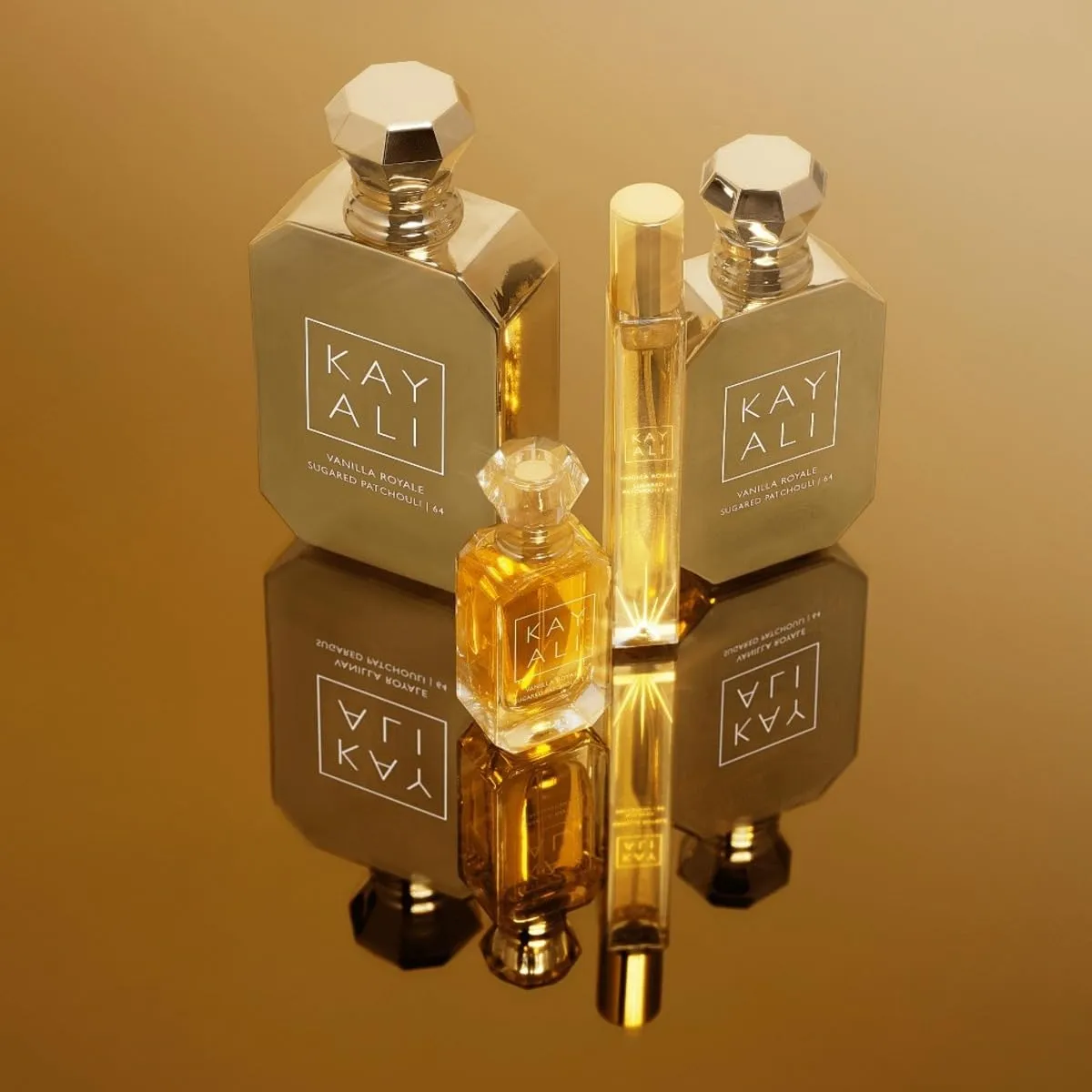 Kayali By Huda Beauty Vanilla Royale Sugared Patchouli | 64 Limited Edition Eau De Parfum TRAVEL SIZE (10 ml / 0.34 fl oz)