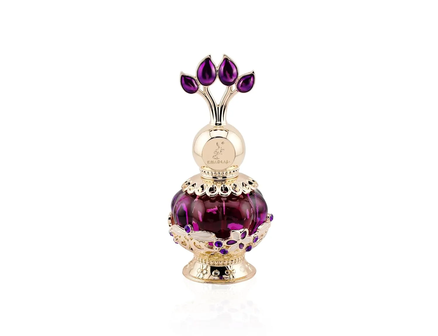 Khadlaj Purple Musk Concentrated Perfume Oil for Women, 20 ml / 0.7 Ounce