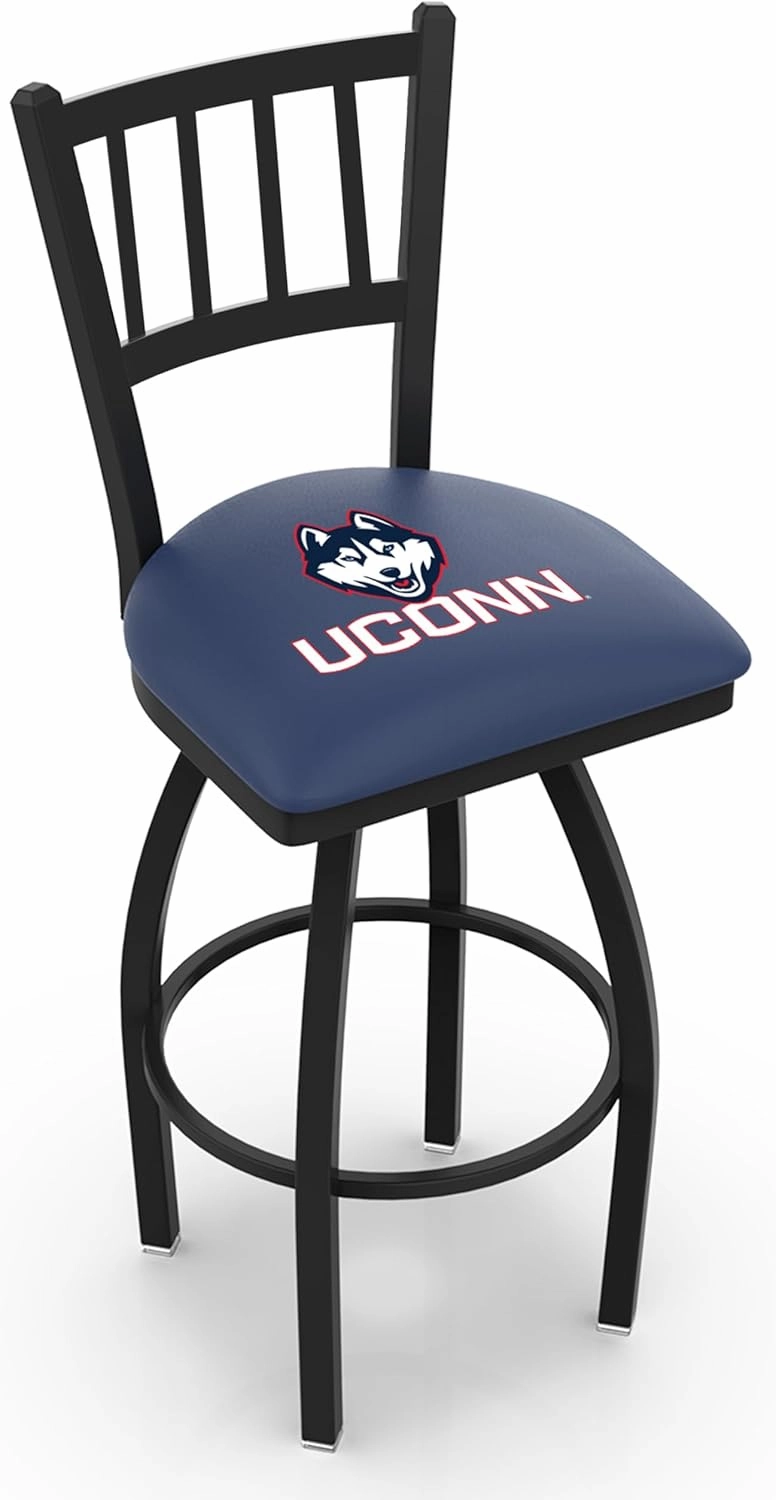 L018 Connecticut 30" Swivel Bar Stool with Black Wrinkle Finish
