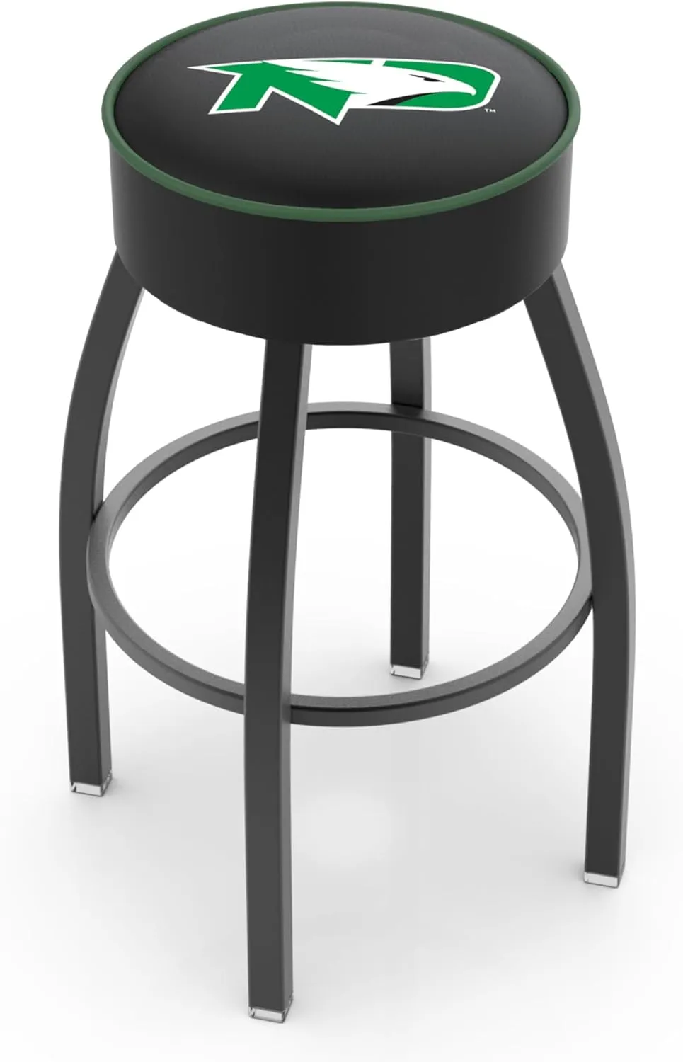 L8B1 North Dakota 25" Swivel Counter Stool with Black Wrinkle Finish