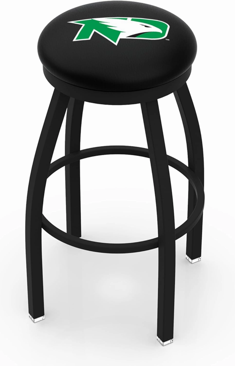 L8B2B North Dakota 30" Swivel Bar Stool with Black Wrinkle Finish