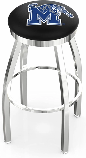 L8C2C Memphis 30" Swivel Bar Stool with Chrome Finish