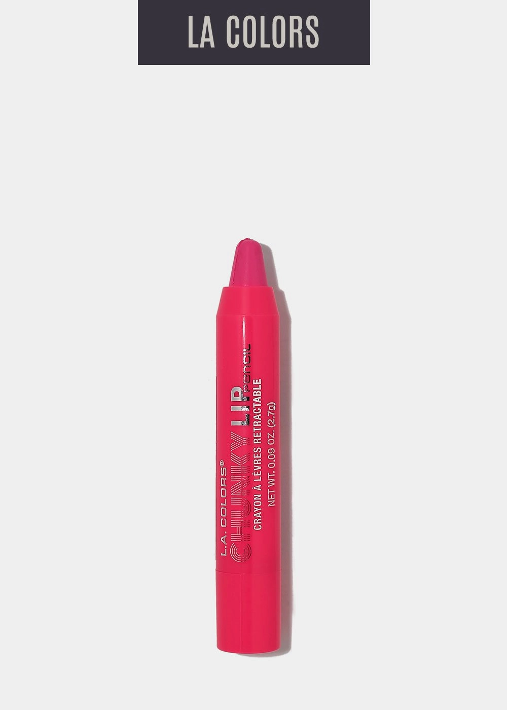 L.A. Colors - Chunky Lip Pencil - Hot Pink