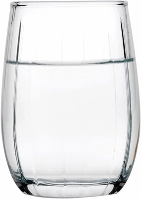 LaModaHome Linka Water Glass and Long Drink Cups Unique Drinking Tumbler for Kitchen