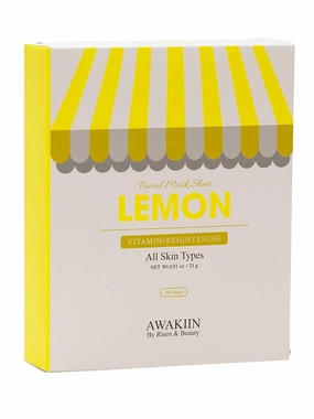 Lemon Face Mask (10 Sheets)
