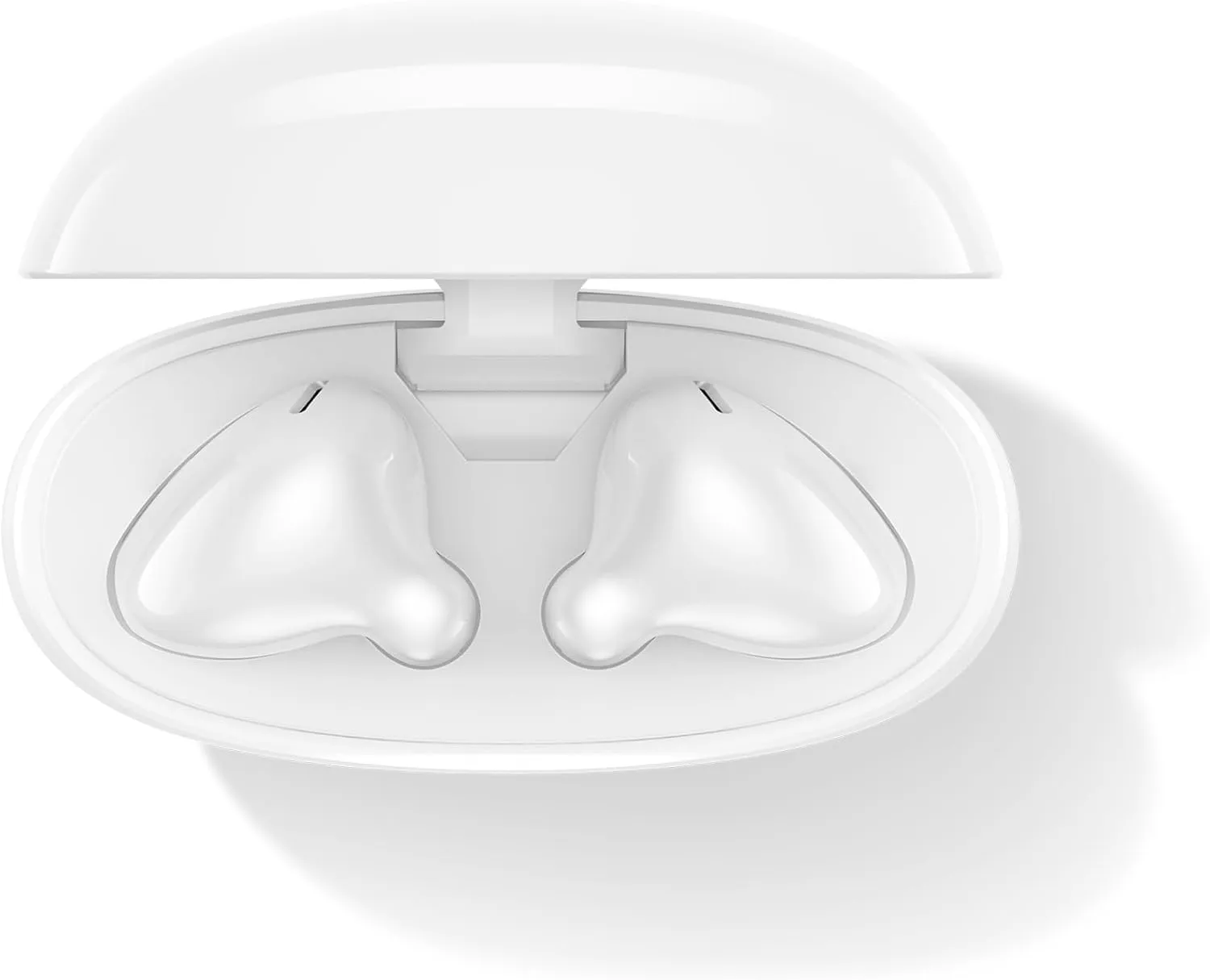 Lenovo E310 True Wireless Stereo Earbuds Bluetooth 5.3 ENC Noise-Cancelling Earbuds with 13mm Speaker Type-C Charging 20h Battery Life for Music Calls Comfortable Fit Wireless Earbuds- White