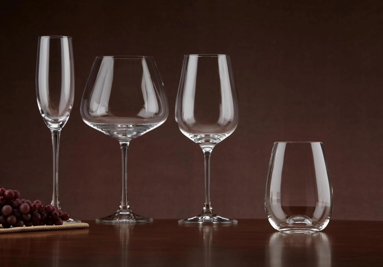 Lenox Tuscany Classics Stemless Glass Set, Buy 4 Get 6, 2.6 LB, Clear