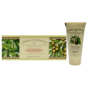 L'Erbolario Tinted Face Cream - Moisturizer Face Cream - Innovative Makeup Lotion - Protects Your Skin From Wrinkles and Dryness - Tinted Cream with Macadamia and Avocado - Almond Hue - 1.6 oz