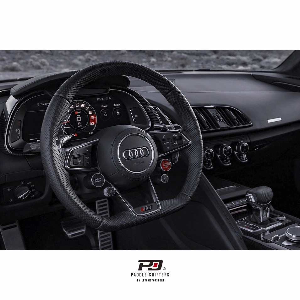 LEYO - Clear Paddle Shift Extension - Audi RS R8