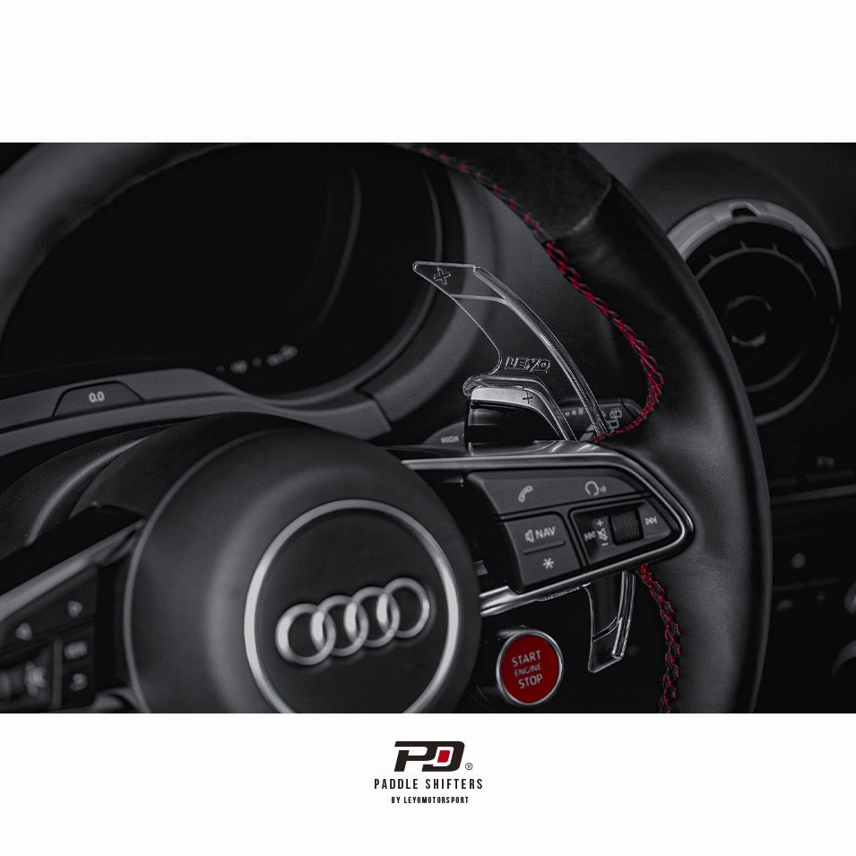 LEYO - Clear Paddle Shift Extension - Audi RS R8