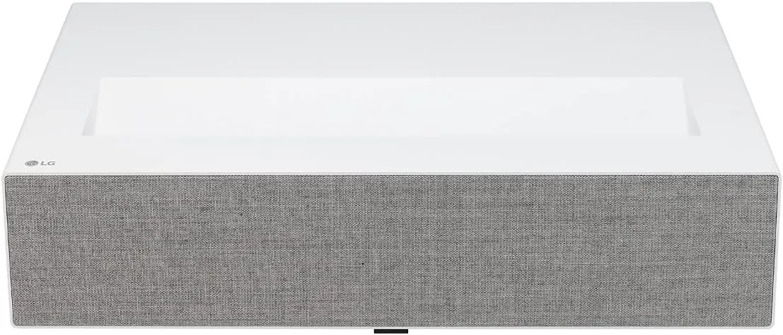 LG CineBeam UHD 4K Projector HU715QW - DLP Ultra Short Throw Laser Smart Home Theater Projector, White