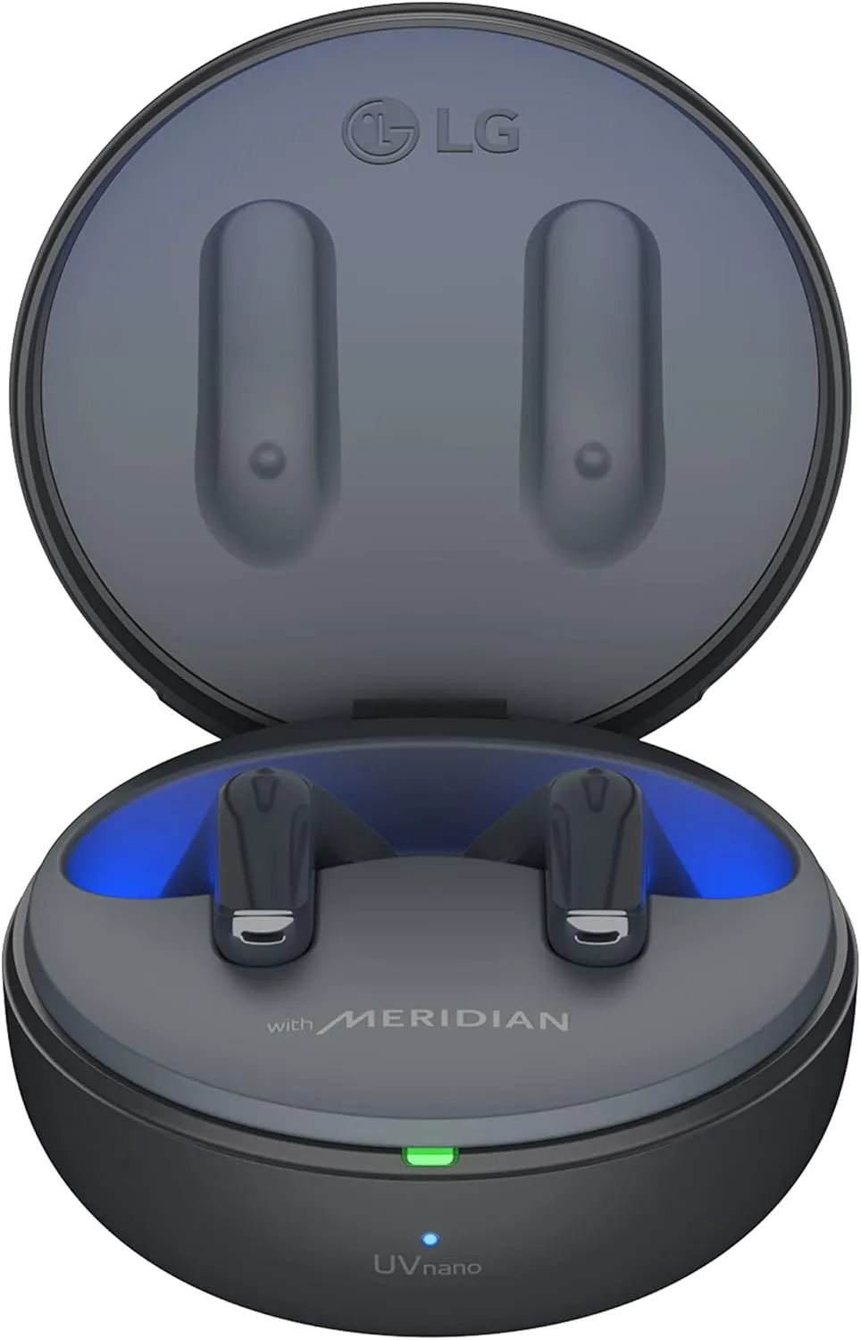 LG Tone Free T60Q - Hybrid Active Noise Cancelling True Wireless Bluetooth Uvnano  Earbuds